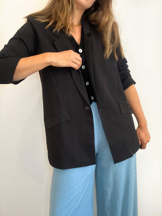 Black Oversized Blazer