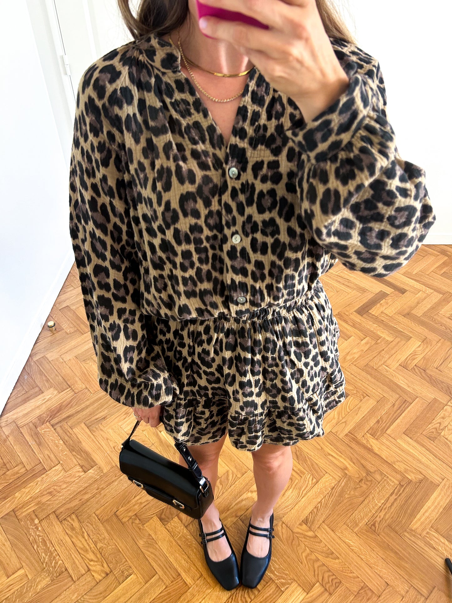 Leopard Playsuit