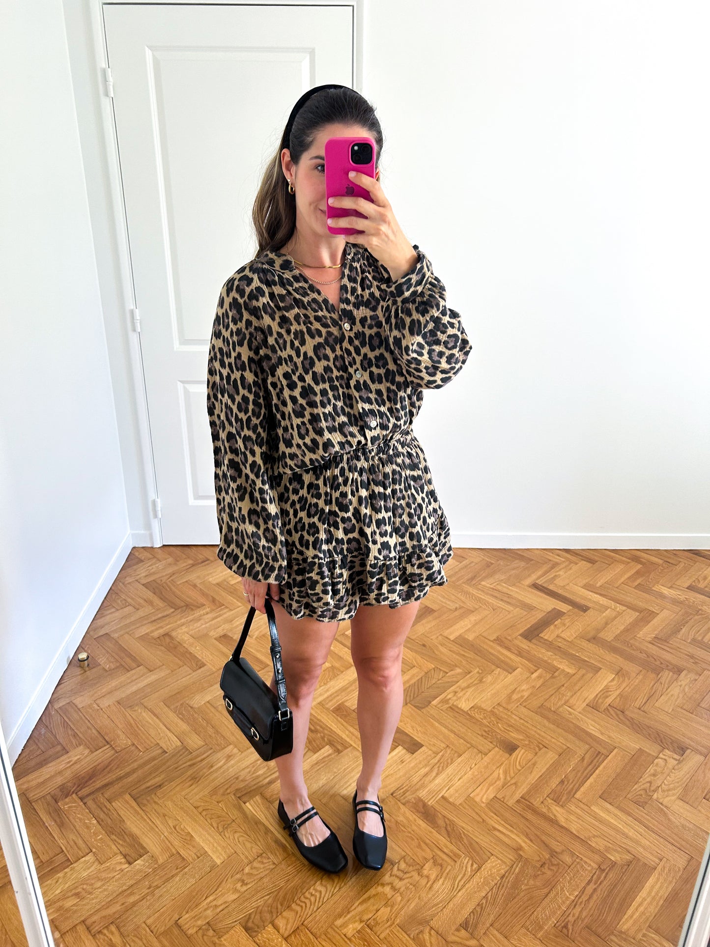 Leopard Playsuit