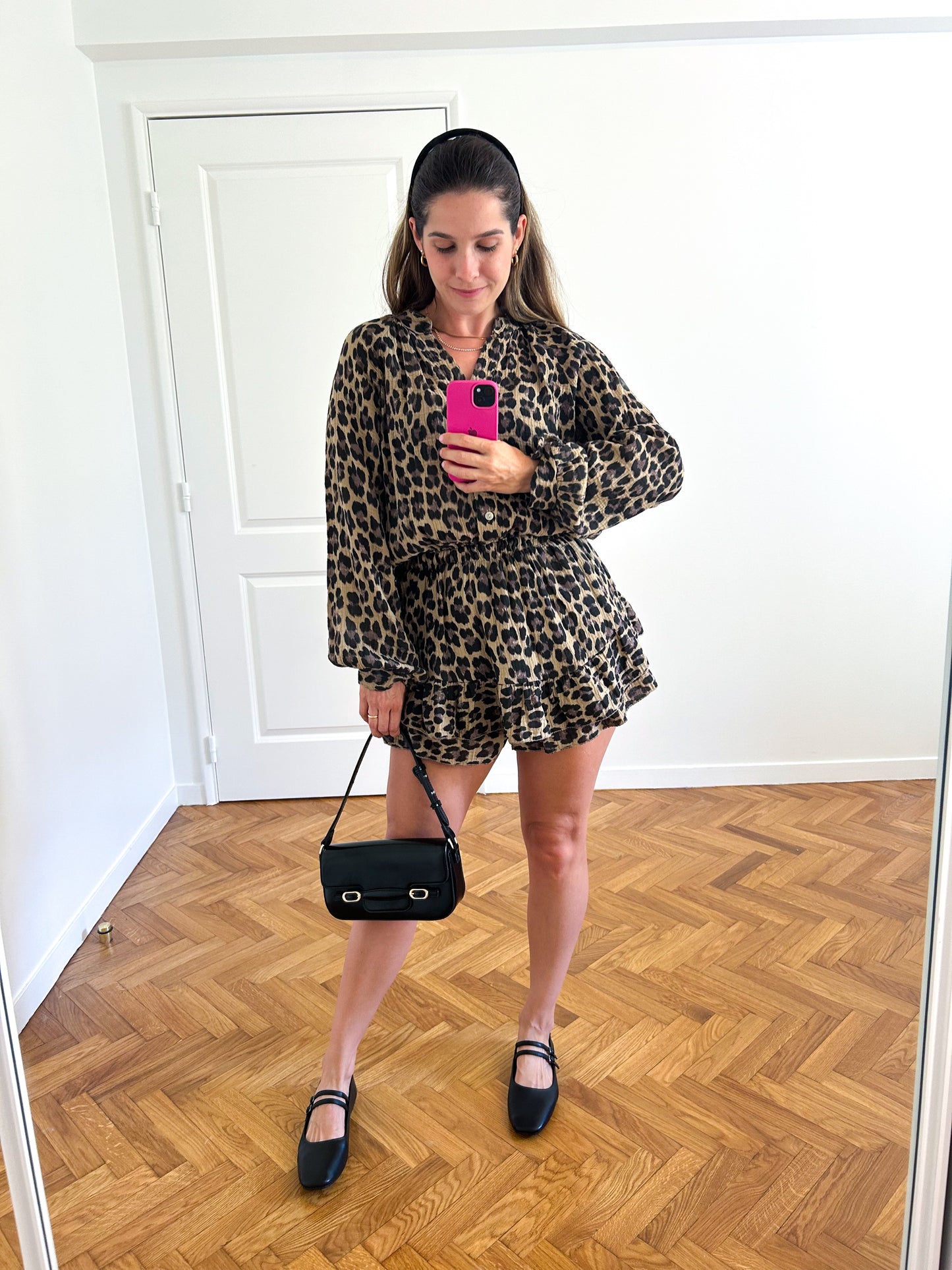 Leopard Playsuit
