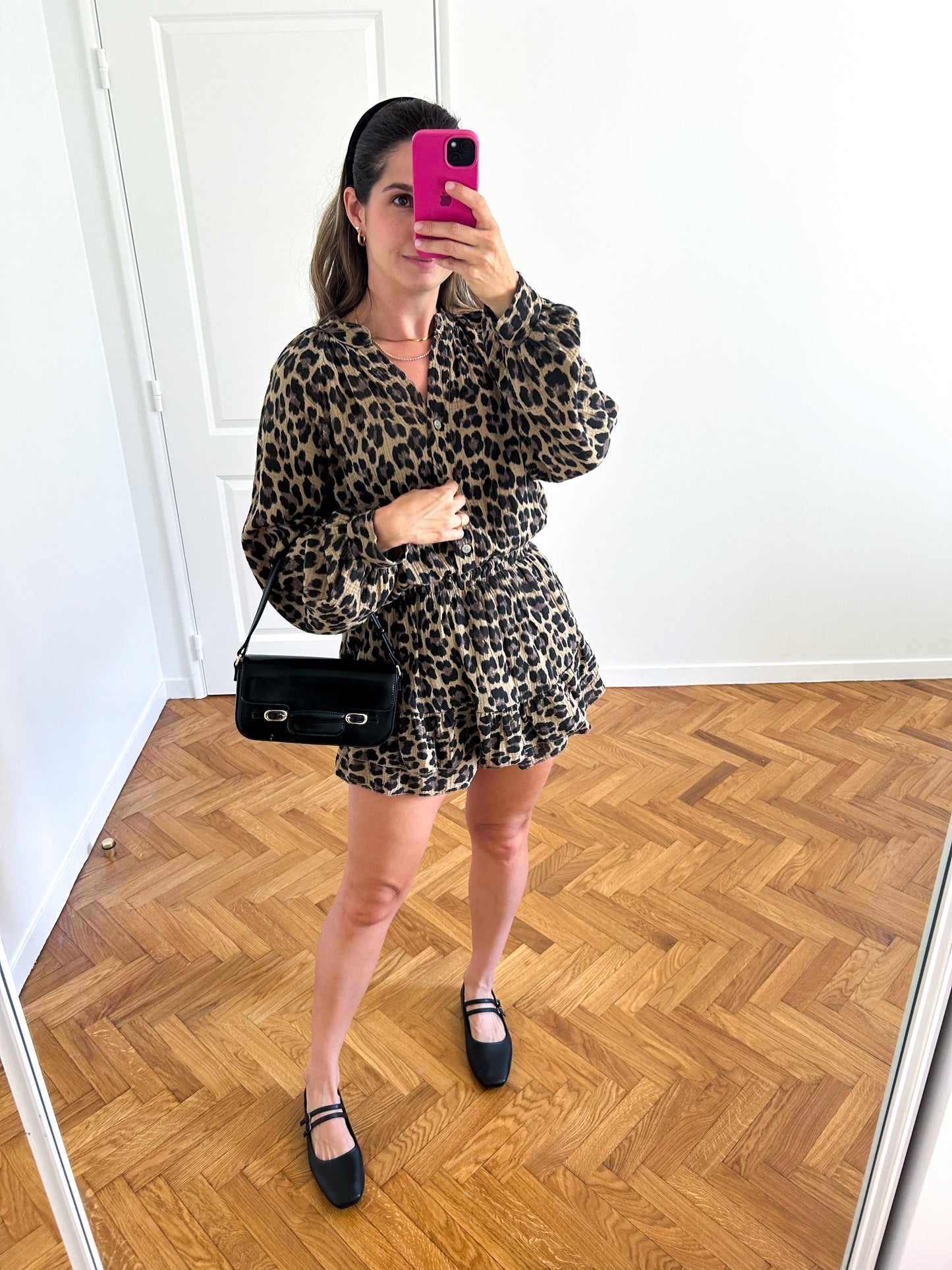 Leopard Playsuit