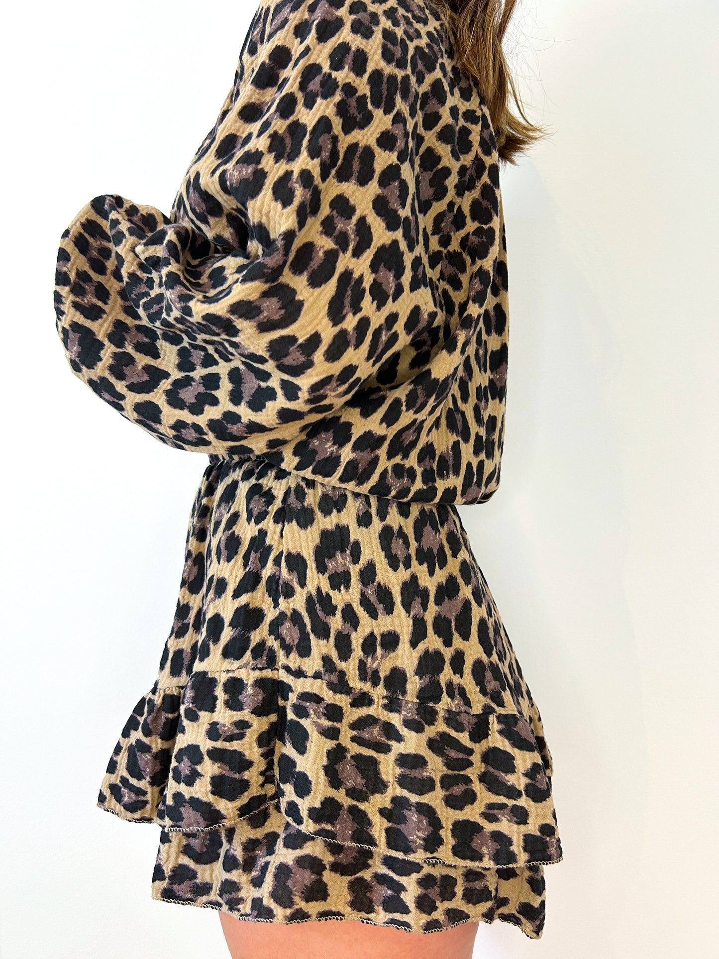 Leopard Playsuit